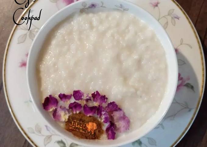 Recipe of Homemade Shir berenj 💯 Iranian rice pudding
