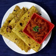 A picture of Watermelon paratha.