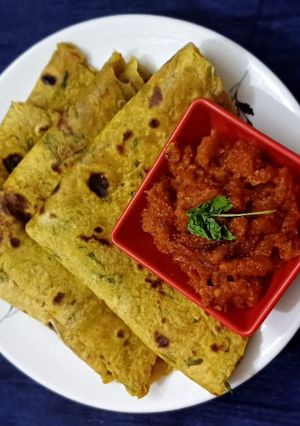 A picture of Watermelon paratha.