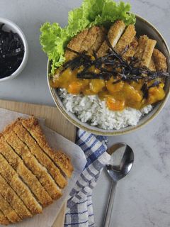 Foto resep Chicken Katsu curry