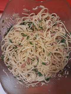 Carbonara spagetti recept fotója
