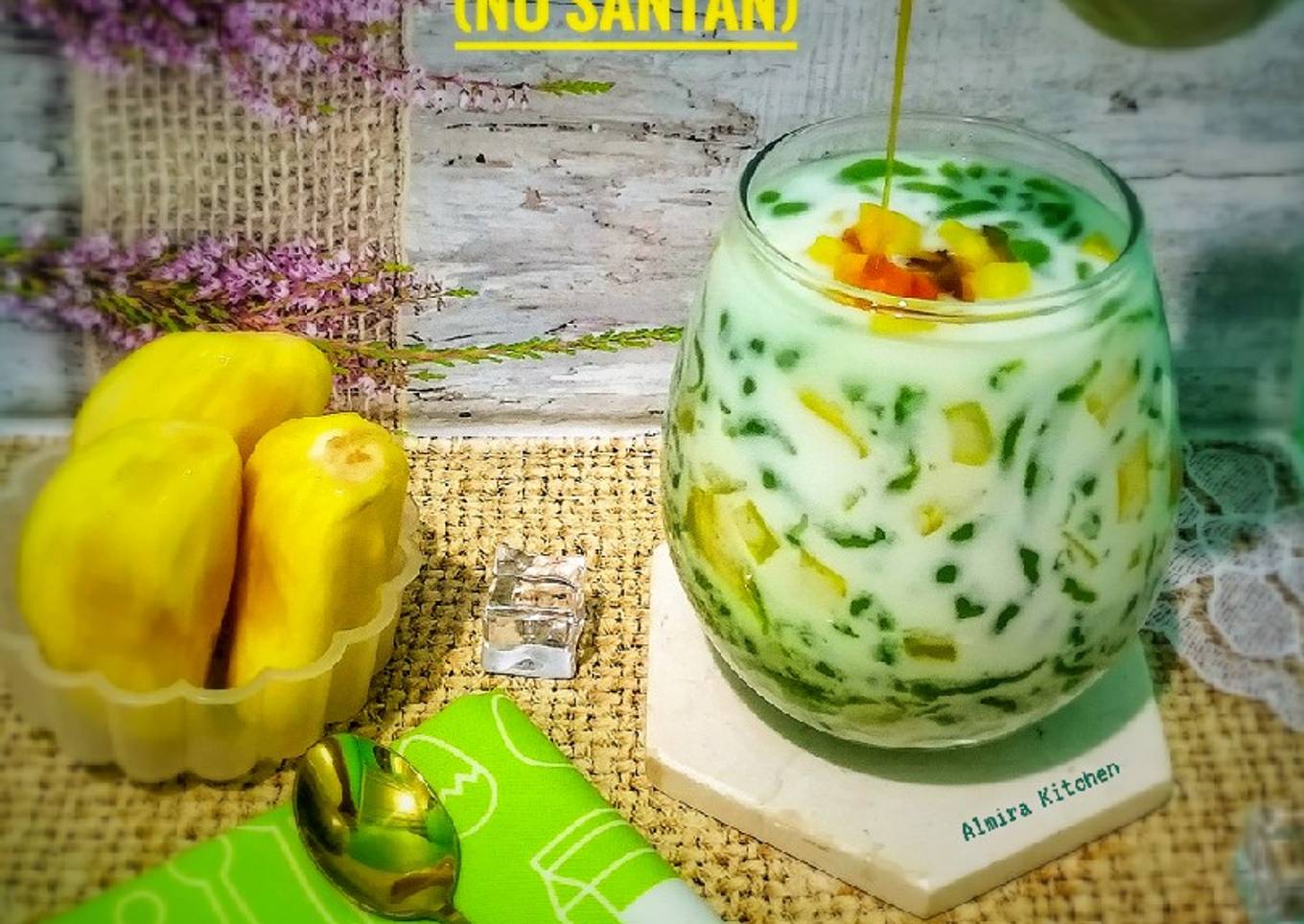 Es Campur Cendol Nangka Susu Aren (No Santan) 👩‍🍳
