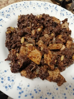 Una foto de Masa de morcilla