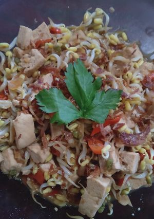 Foto resep Tumis Tauge Tahu Putih
