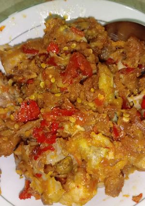 Foto resep Ayam Crispy Balado