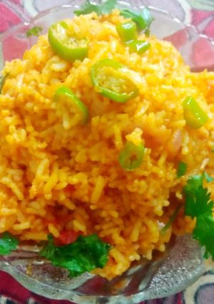 મેક્સિકન રાઇસ (Mexican Rice Recipe in Gujarati) રેસીપી મુખ્ય ફોટો