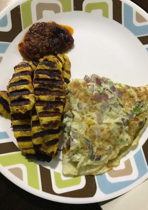 A picture of Grilled Plantain.