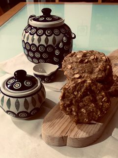 Foto di Biscotti light banana e avena 🌷