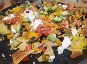 A picture of vegetarian nachos