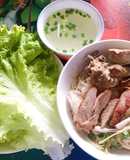 Hủ tíu khô thịt xá xíu