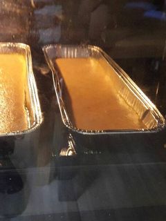Una foto de Pastel de merluza y pimientos del piquillo
