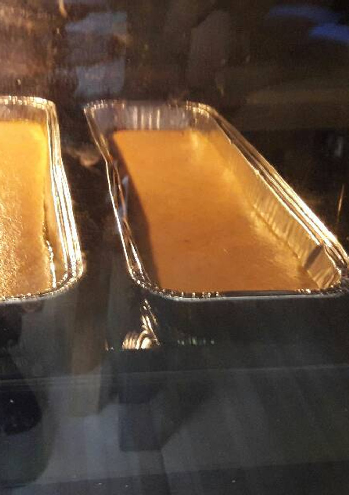 Una foto de Pastel de merluza y pimientos del piquillo