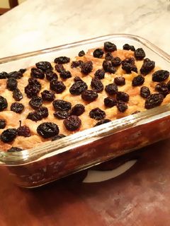 Foto resep Pudding Roti Kismis