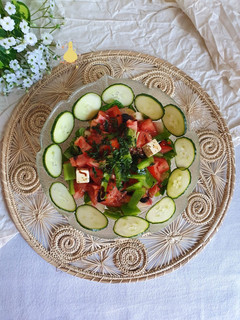Una foto de *Ensalada Sandía*