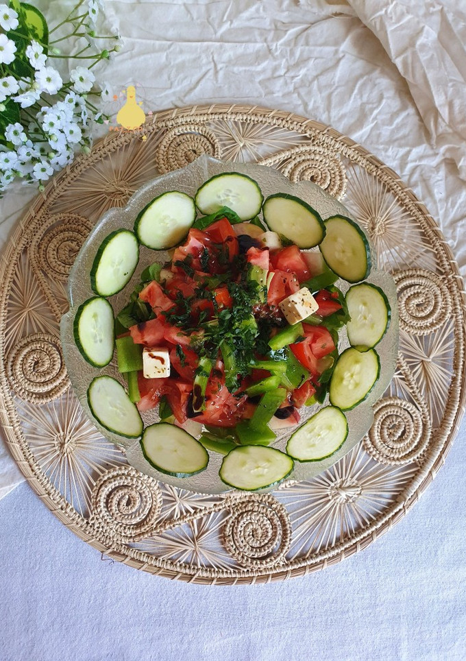 Una foto de *Ensalada Sandía*