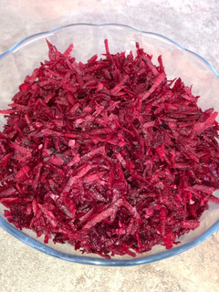 Una foto de Ensalada de betarraga cruda