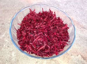 Una foto de Ensalada de betarraga cruda