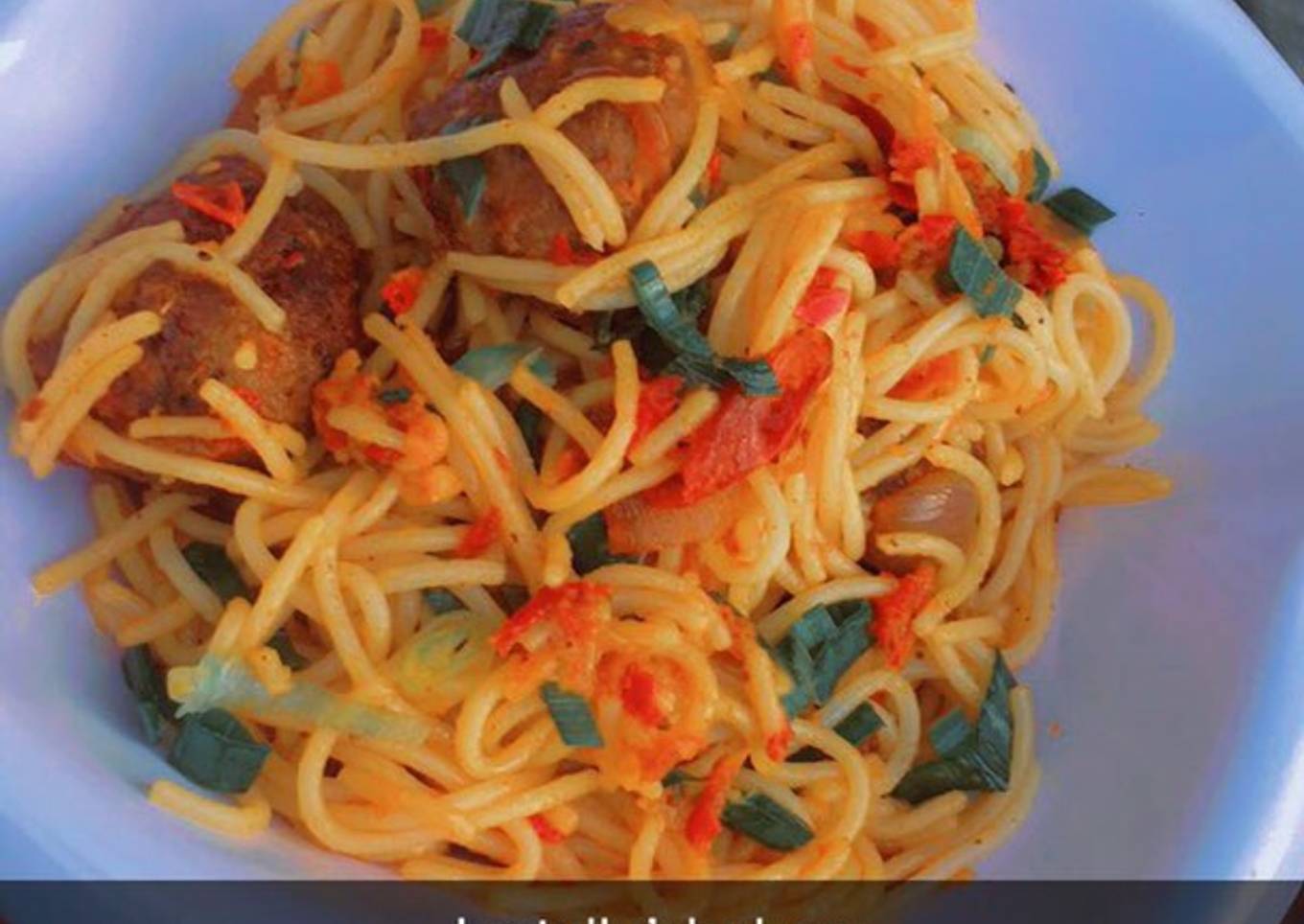 Meatballs pasta🍝