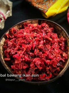 Foto resep Sambal bawang ikan asin