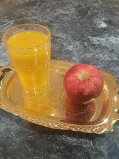 عکسی از دستور فالوده سیب و گلاب