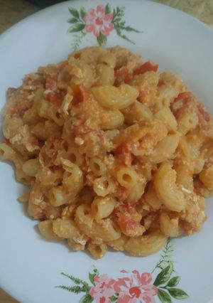 Foto resep Makaroni Saos Telor