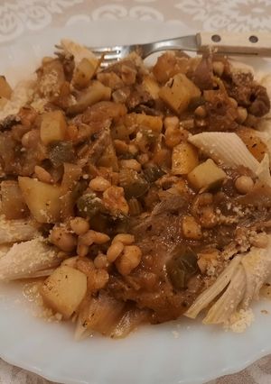 Una foto de Lengua guisada