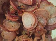 A picture of red radish