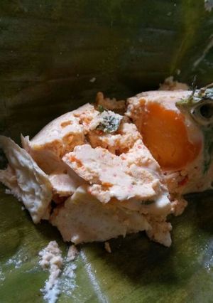 Foto resep Bothok telor asin enak dan simple