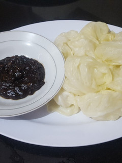 Foto resep Kol kukus sambel petis