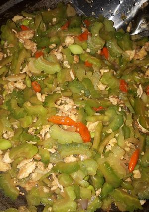 Foto resep Tumis Pare Pete (tidak pahit)