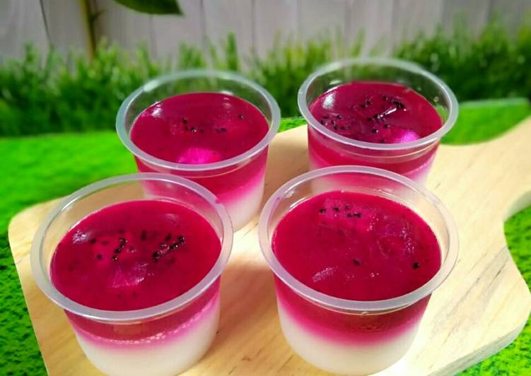 Resep Puding Buah / Puding Buah Kaca Glass Fruit Pudding By Uli S