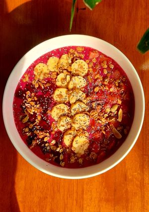 Foto resep Smoothie Dragon Berry Punch