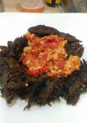 Foto resep Iga bakar penyet
