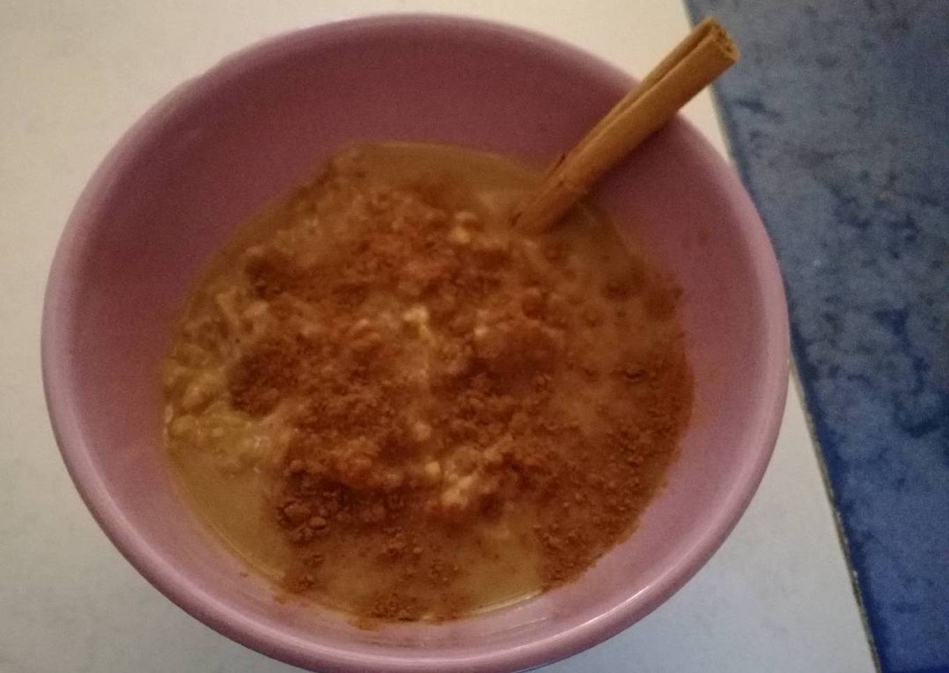Arroz con leche de avellanas y panela en panificadora Lidl