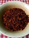 Oseng Oncom Kering