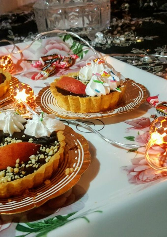 صورة لوصفة تارتولات بالنيسلي والكوكاو