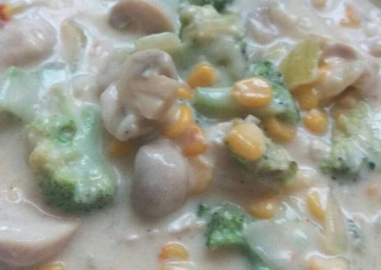 Resep Cream soup brokoli, Menggugah Selera