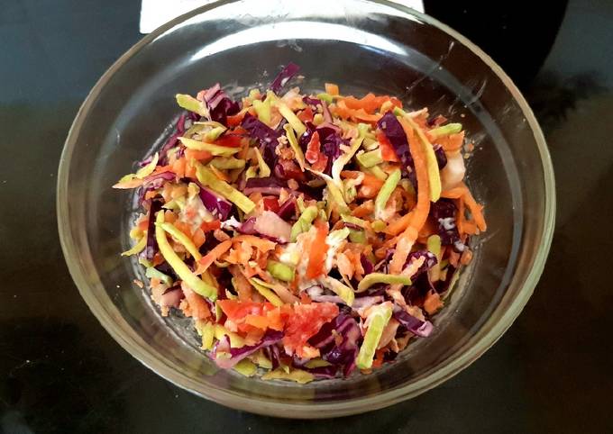 My Rainbow Coleslaw 😋