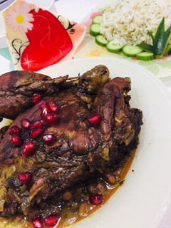 عکسی از دستور ناردونی مرغ و انار