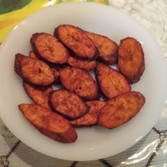 A picture of Tandoori Raw Banana fries.