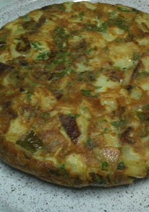Foto principal de Tortilla española con verduras
