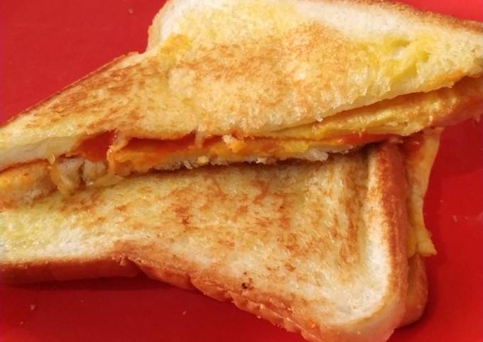 Resep Toast roti dan telur simpel untuk sarapan Anti Gagal