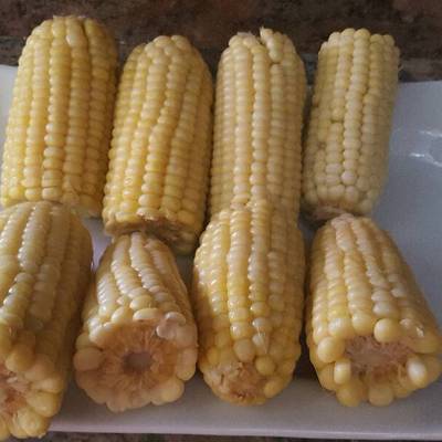 Elotes cocidos, para fiesta Receta de  Cookpad