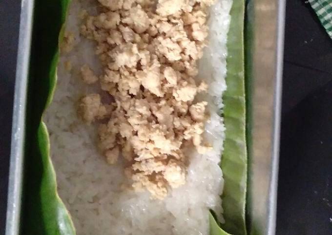 Lemper isi Ayam