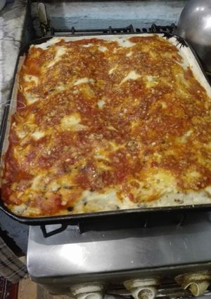 Una foto de Canelones de carne