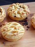 Pie di farro ripieni di ricotta di bufala e senza uova