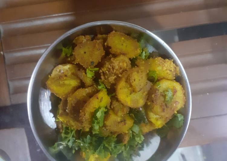 Raw Banana Sabji