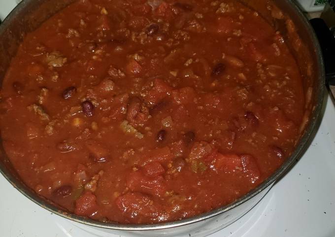 I love chili on a cold damp day