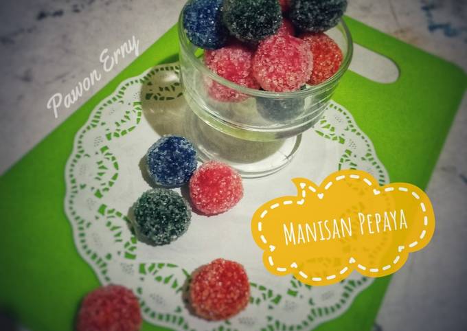 Standar Resep memasak Manisan Pepaya dijamin nikmat