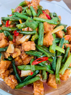 Foto resep Tumis Tempe Kacang Panjang Fav Keluarga